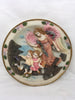 Christmas Wall Plate Vintage Children With Angel Wall Art Holiday Decor Wall Art