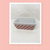 Celebrate It Holiday Mini Individual Loaf Baking Pans Ceramic Christmas