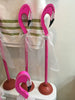 Decorative Plunger Flamingo Florida Hot Pink Upcycled Bathroom Toilet Decor Handmade Gift Idea JAMsCraftCloset