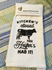 Flour Sack Funny Saying Decorative Tea Dish Towels Kitchen Decor Gift Country Farmhouse JAMsCraftCloset