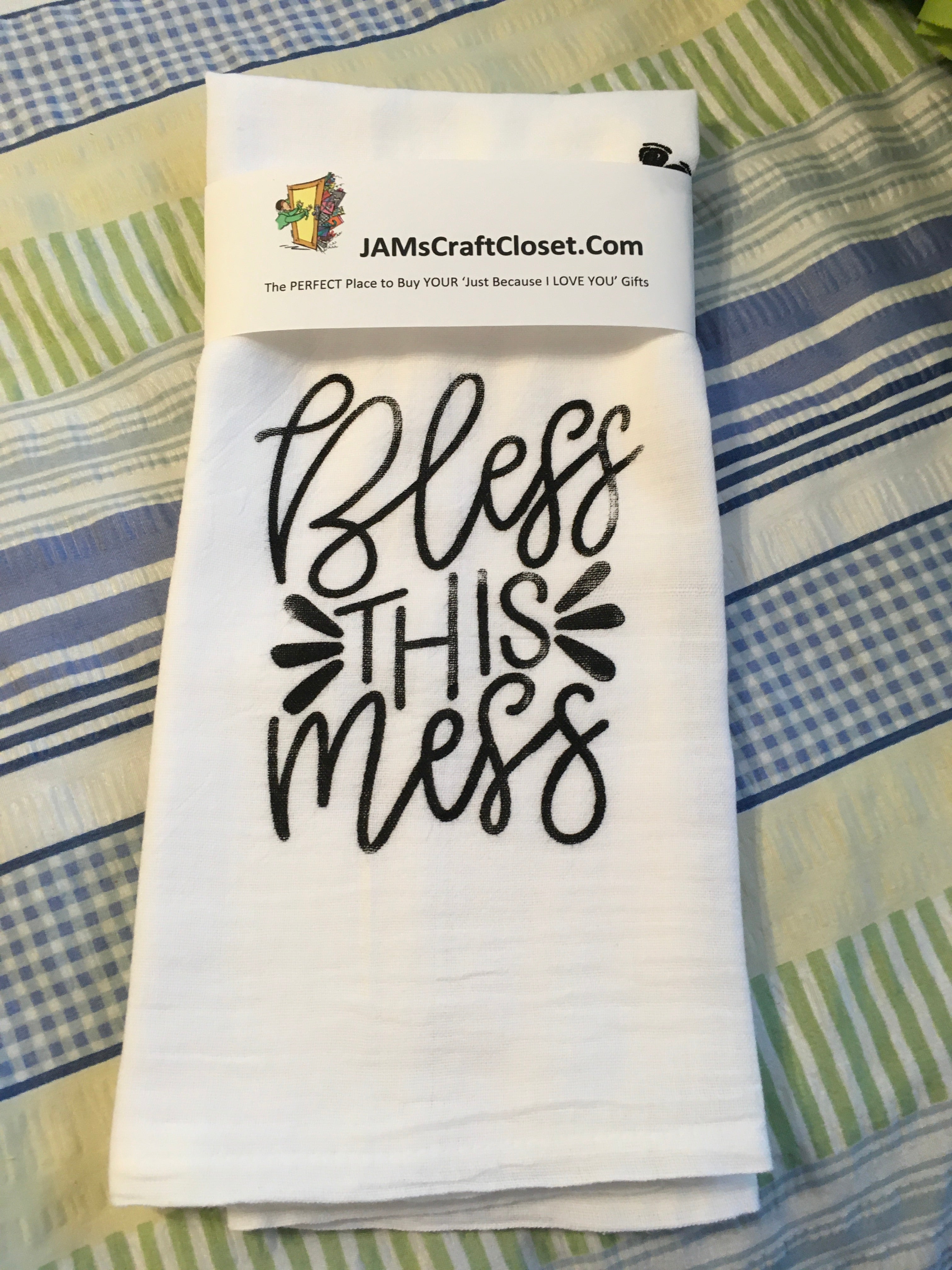Flour Sack Funny Saying Decorative Tea Dish Towels Kitchen Decor Gift –  JAMsCraftCloset