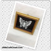 Crocheted BUTTERFLY Framed Vintage Wall Art Handmade Home Decor Gift Idea -One of a Kind-Unique-Home-Country-Decor-Cottage Chic-Gift JAMsCraftCloset