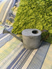 Watering Can Tin Flower Container Galvanized Tin Brass Trim Home Decor Garden Decor Porch Decor JAMsCraftCloset