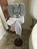 Decorative Plunger Upcycled Unique Gray Elephant Orange Giraffe Bathroom Toilet Decor Handmade Gift Idea JAMsCraftCloset