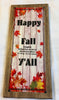 HAPPY FALL YALL Digital Graphic Design SVG-PNG-JPEG Download Positive Saying  Crafters Delight - JAMsCraftCloset