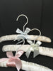 Baby Hangers Vintage Satin Padded with Bow Nursery Decor SET OF 3 Gift Idea - JAMsCraftCloset