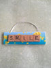 Ornament Magnet Wall Art Handmade Wooden Positive Saying Scrabble Pieces SMILE Christmas Tree Holiday Decor JAMsCraftCloset