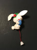 Bunny Pull Badge Pin Vintage Collectible Jewelry Gift Idea - JAMsCraftCloset