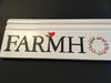 Wooden Sign FARMHOUSE Decor With Red Bird Wreath Accents Wall Art Gift Idea Home Decor Country Decor - JAMsCraftCloset