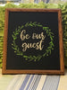 BE OUR GUEST Framed Wall Art Affirmation Positive Saying Home Decor Gift Wedding - JAMsCraftCloset