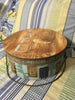 Hat Box Hatbox Round Coffee Cafe Design Cardboard Storage Home Decor c. 2003 Arnie Fisk