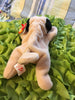 TY BEANIE BABY Pugsly the Pug Birthdate May 2 1996 Collectible Gift Idea  TY Original Beanie Baby  Collection Condition is new clean great  RARE tag ERROR a typo an added space between the punctuation end of the poem - JAMsCraftCloset