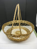 Basket Wire Vintage Round Gold Kitchen Decor Home Decor Gift Idea Made in Japan - JAMsCraftCloset