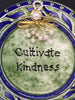 Plate Hand Painted Upcycled Repurposed Positive Saying CULTIVATE KINDNESS Plate Home Decor Wall Art Gift Idea JAMsCraftCloset