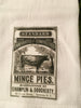 MINCEMEAT PIES Cow Decorative Flour Sack Tea Dish Towel Kitchen Decor Gift Idea Handmade Chef Gift Housewarming Gift Wedding Gift - JAMsCraftCloset