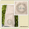 BLESS WREATH Decorative Flour Sack Tea Dish Towels Kitchen Decor Gift Idea Handmade Chef Gift Housewarming Gift Wedding Gift - JAMsCraftCloset