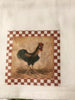 HENS With Red Checkerboard Frame Decorative Flour Sack Tea Dish Towels Kitchen Decor Gift Idea Handmade Chef Gift Housewarming Gift Wedding Gift Country Farmhouse Decor  - JAMsCraftCloset