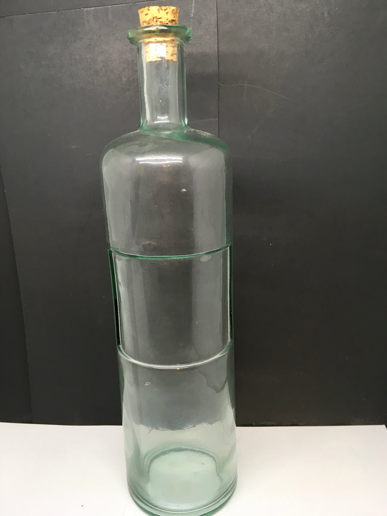 Bottles Green Glass Decorative Vintage Candlestick Holder Bud Vase ...