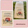 HAPPY CAMPER Camper RV Decorative Flour Sack Tea Dish Towel Kitchen Decor Camping Gift Idea Handmade Chef Gift Housewarming Gift Wedding Gift - JAMsCraftCloset