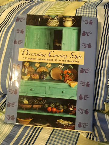 Craft Painting Book DECORATING COUNTRY STYLE Paint Effects Stencilling Crafter Gift - JAMsCraftCloset