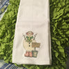 SNOWMAN SNOWFLAKES FOR SALE Decorative Flour Sack Tea Dish Towel Holiday Kitchen Decor - JAMsCraftCloset