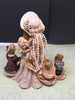 Figurine Boyd's 1995 Yesterday's Child Dollstone 3508 Emily with Kathleen & Otis The Future Vintage Beautiful Details-Home Decor-Country Decor-Primitive Decor-Cottage Chic Decor- Victorian Decor-Gift