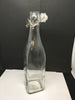 Bottle Vase Green Glass VonShef Wire and Plug Closure 60 Marking on Bottom Kitchen Decor Gift - JAMsCraftCloset