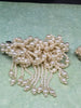 Hair Clasps Vintage Pearly Designs SET OF 3 c. 1970s