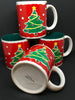 Mugs Vintage Christmas Tree K.I.C. Made in Korea Set of 4 JAMsCraftCloset