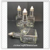 Bottle Vintage Olive Oil Dispenser Clear Glass Corked With NO Markings - JAMsCraftCloset