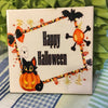 HAPPY HALLOWEEN Wall Art Ceramic Tile Sign Gift Home Decor Halloween Decor Gift Idea Handmade Sign Country Farmhouse Gift Campers RV Gift Home and Living Wall Hanging - JAMsCraftCloset