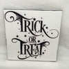 TRICK OR TREAT STARS Wall Art Ceramic Tile Sign Gift Home Decor Halloween Decor Gift Idea Handmade Sign Country Farmhouse Gift Campers RV Gift Home and Living Wall Hanging - JAMsCraftCloset