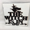 THE WITCH IS IN BOLD Wall Art Ceramic Tile Sign Gift Home Decor Halloween Decor Gift Idea Handmade Sign Country Farmhouse Gift Campers RV Gift Home and Living Wall Hanging - JAMsCraftCloset