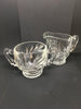 Vintage Willow Indiana Glass Sugar Bowl and Creamer Set 1930s Kitchen Decor Dining Room Decor JAMsCraftCloset