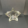 Candle Holder Pointed Star Tealight Tea Light Vintage Clear Glass Romantic Lighting Set of 2 - JAMsCraftCloset