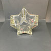 Candle Holder Pointed Star Tealight Tea Light Vintage Clear Glass Romantic Lighting - JAMsCraftCloset