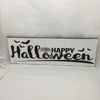 HAPPY HALLOWEEN Bats Spider Web Wall Art Ceramic Tile Sign Gift Home Holiday Halloween Decor  Handmade Sign Country Farmhouse Gift Campers RV Gift Home and Living Wall Hanging - JAMsCraftCloset