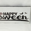 HAPPY HALLOWEEN Bats Spider Web Wall Art Ceramic Tile Sign Gift Home Holiday Halloween Decor  Handmade Sign Country Farmhouse Gift Campers RV Gift Home and Living Wall Hanging - JAMsCraftCloset