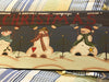 Large Unique Vintage MERRY CHRISTMAS Snowmen Wooden Mantel Hearth Shelf Sign Holiday Christmas Decor Home Decor Gift Idea JAMsCraftCloset