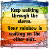 KEEP WALKING THROUGH THE STORM Digital Graphic SVG-PNG-JPEG Download Positive Saying Love Crafters Delight - JAMsCraftCloset