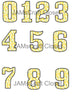 NUMBER SETS Digital Graphic Design Typography Clipart SVG-PNG Sublimation LEMONS Design Download Crafters Delight - JAMsCraftCloset