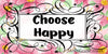 License Plate Digital Graphic Design Download CHOOSE HAPPY SVG-PNG-JPEG Sublimation Crafters Delight - JAMsCraftCloset