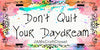 License Plate Digital Graphic Design Download DONT QUIT YOUR DAYDREAM SVG-PNG-JPEG Sublimation Crafters Delight - JAMsCraftCloset