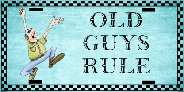 License Plate Digital Graphic Design Download OLD GUYS RULE SVG-PNG-JPEG Sublimation Crafters Delight {{ JAMsCraftCloset }}