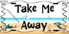 License Vanity Plate Front Plate Clever Funny Custom Plate Car Tag TAKE ME AWAY Sublimation on Metal Gift Idea - JAMsCraftCloset