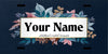 License Plate Personalized Vanity Plate NAME 13 Gift Idea Made By Sublimation on Metal Car Decor - JAMsCraftCloset