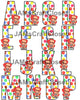 ALPHABET SET Digital Graphic Design Typography Clipart SVG-PNG Sublimation POLKA DOTS BABY DUDE Kids Children Design Download Crafters Delight - JAMsCraftCloset