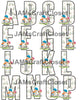 ALPHABET SET Digital Graphic Design Typography Clipart SVG-PNG Sublimation BOY GIRL RIDING BIKE Kids Children Design Download Crafters Delight - JAMsCraftCloset