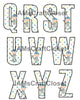 ALPHABET SET Digital Graphic Design Typography Clipart SVG-PNG Sublimation POLKA DOTS BASEBALL PLAYER Kids Children Design Download Crafters Delight - JAMsCraftCloset