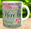 MUG Coffee Full Wrap Sublimation Digital Graphic Design Download LOVE GROWS HERE SVG-PNG Valentine Crafters Delight - Digital Graphic Design - JAMsCraftCloset 